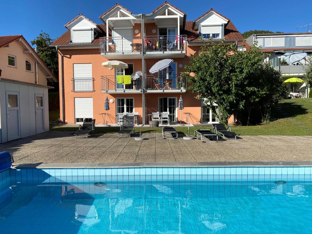 Die Seeblume - Ferienwohnung Mit Pool Und Seeblick 보드만루드비히샤펜 외부 사진