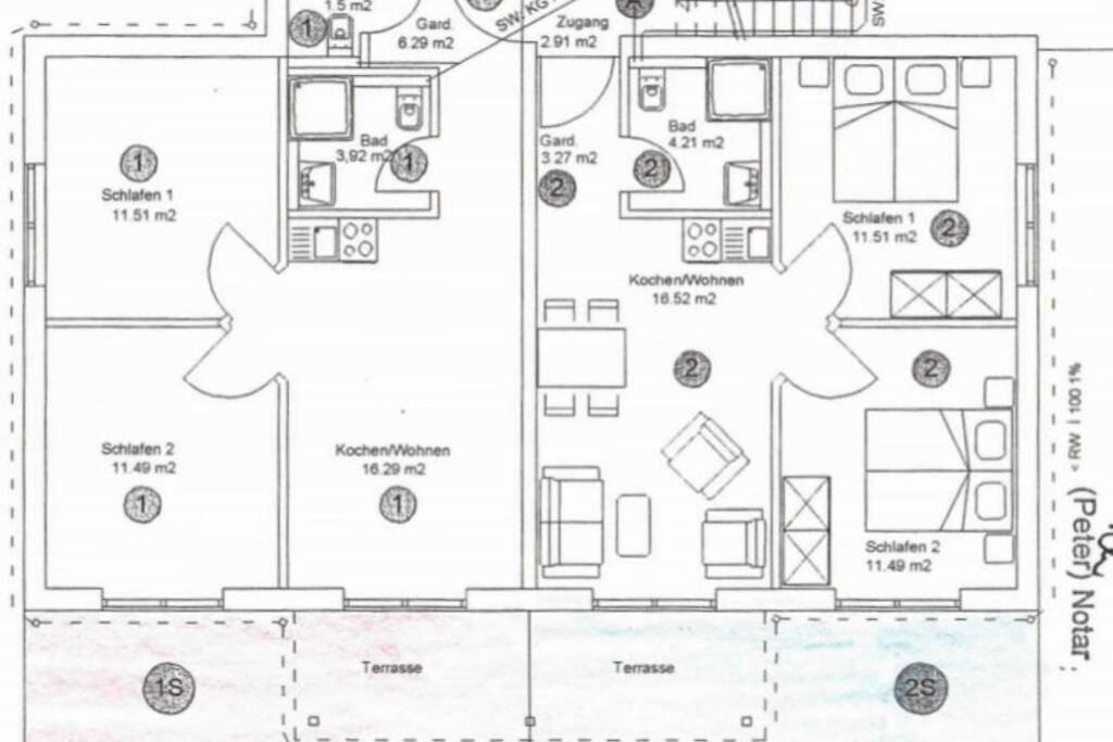 Die Seeblume - Ferienwohnung Mit Pool Und Seeblick 보드만루드비히샤펜 외부 사진